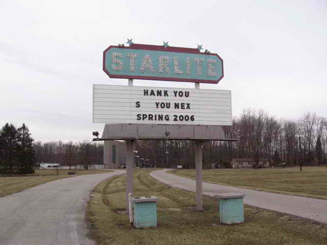 Starlite Drive-In Theatre - 2006 Photo (newer photo)